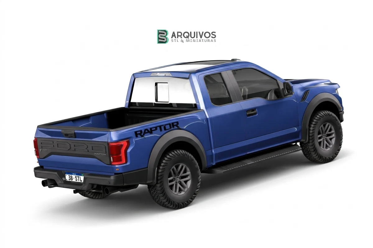 Modelo 3D STL - Ford F-150 Raptor — foto 5